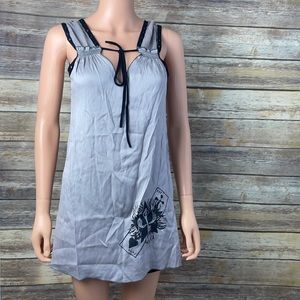 Salvage Gray Slip Dress